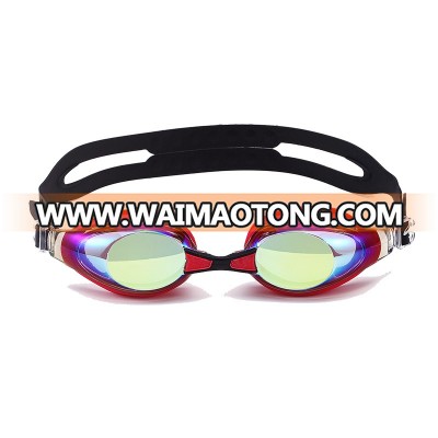 Customized silicone myopia swimming glass prescription swim goggles