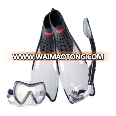 Wave deep sea spearfishing equipment diving mask and scuba snorkel fins